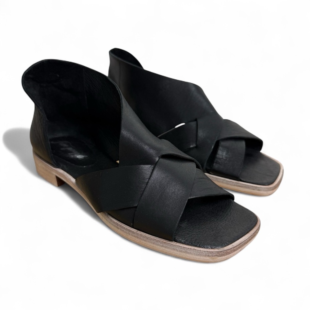 Free People Sun Valley Sandals Black Women’s Sz 41